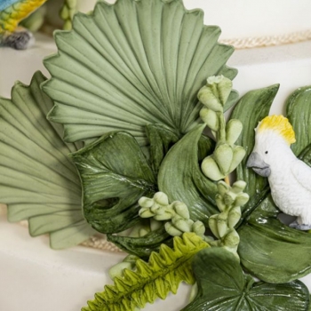 Silicone Mould - Fan Palm Leaf